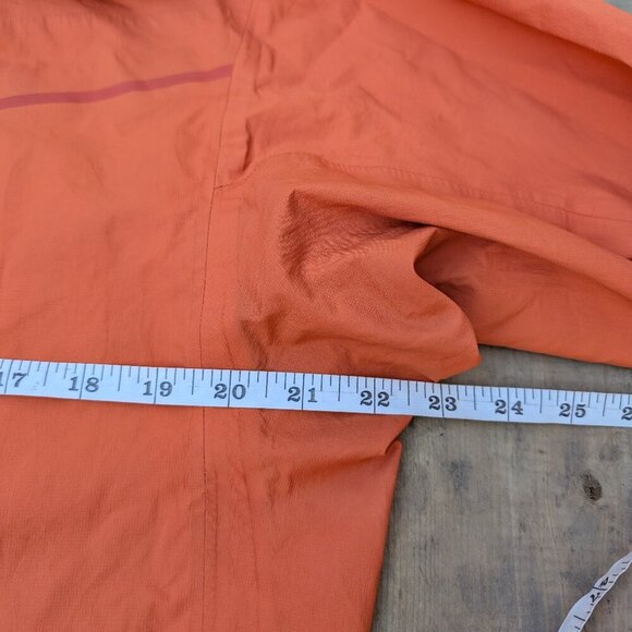 Outdoor Research Men's Lightweight Orange Hooded Jacket - Full Zip - Sz Small - Picture 6 of 11